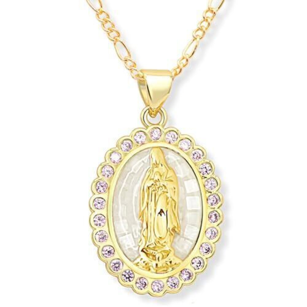 3504 18K Gold Plated Religious Gifts for Christian Faith - Virgin Mary